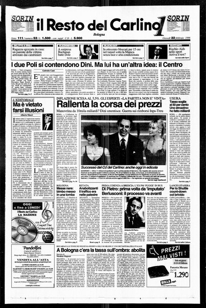 Il Resto del Carlino : giornale dell'Emilia